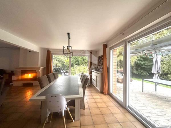 Maison Bourbourg centre, semi plain pied, 4 chambres, garage