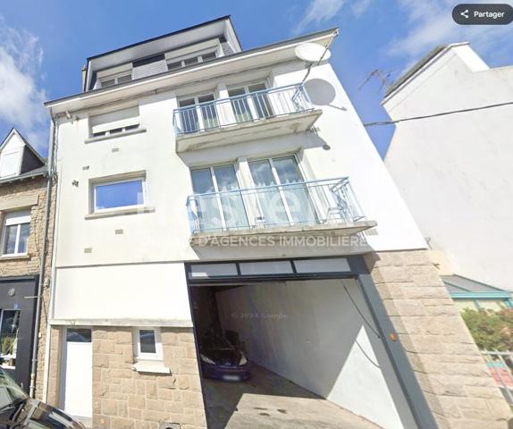 Concarneau centre-ville, appartement 3 pièces avec vue sur le port