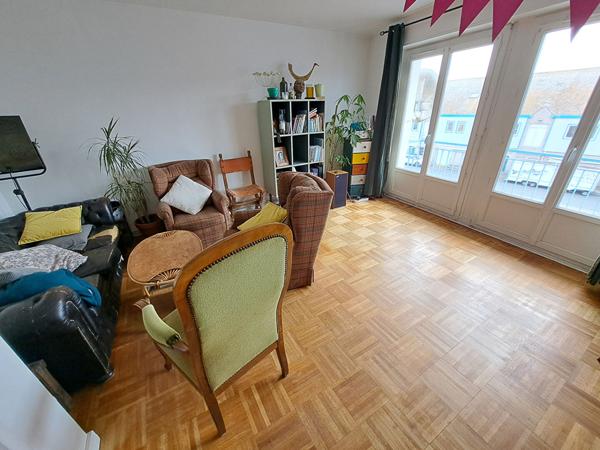 Concarneau centre-ville, appartement 3 pièces avec vue sur le port