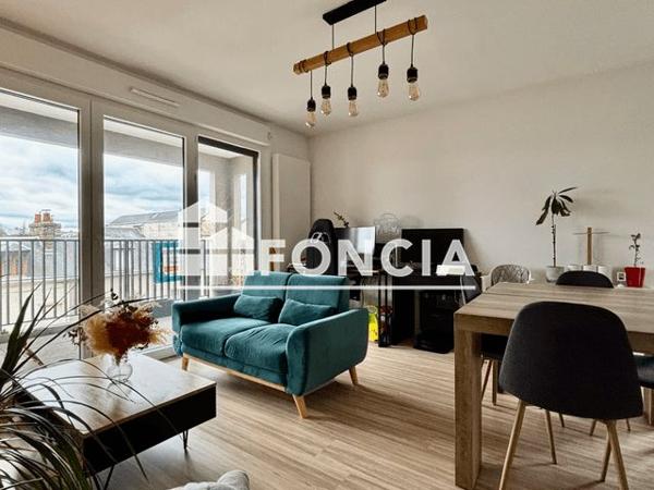 À vendre Appartement 3 pièces 63.88 m² - Rouen 76100