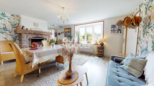 A Vendre Maison en pierre (124 m²) et gîte (27 m²) au Sud de BAYEUX.