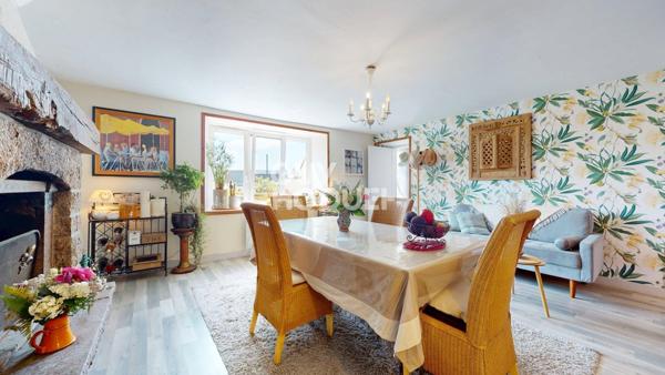 A Vendre Maison en pierre (124 m²) et gîte (27 m²) au Sud de BAYEUX.