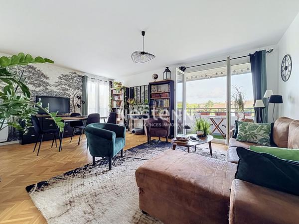 Appartement à vendre sur la commune de L'Isle Adam 4 pièces 81 m2 - 3 chambres, parking en sous sol