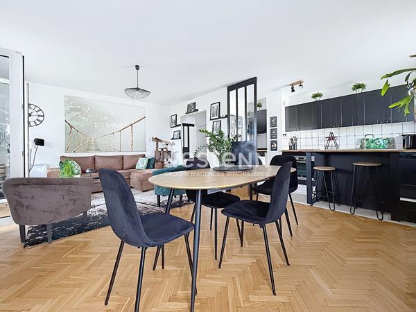 Appartement à vendre sur la commune de L'Isle Adam 4 pièces 81 m2 - 3 chambres, parking en sous sol