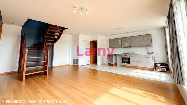 Appartement t3 - 75 m² - 2 garages