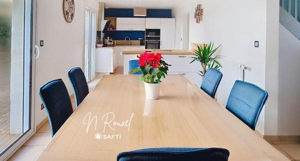 Maison familiale 114 m², 4 chambres, parcelle 554 m²