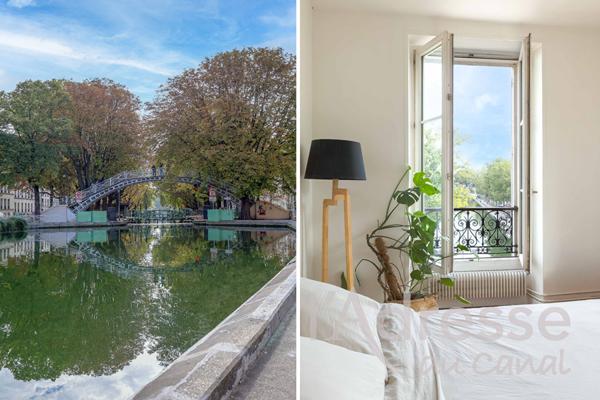 Carte Postale sur le Canal. Un écrin au bord de l'eau.