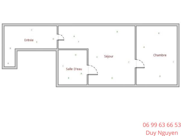 Appartement 2 pièces - 32 m²