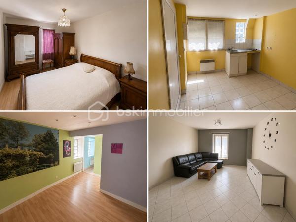 À Nangis centre-ville proche gare ( direction Paris-Est à 45 min) , découvrez cette bâtisse  pleine de charme spéciale investisseur!!! avec rafraîchissement  .  Cette grande maison est divisé en plusieurs logent dont  1 type 4 de 76 M2 , 1 type 3 de 62 M2  et  3 type studio de 19 M2 , 24 M2 , 22 M2 . Un compteur sera à installer dans chaque logement .  Le véritable coup de cœur  pour investir dans l'immobilier ? . Cette maison, c'est l'équilibre parfait entre confort, fonctionnalité et cadre de vie. Et si c'était à Nangis que vous écriviez le prochain chapitre de votre histoire ?