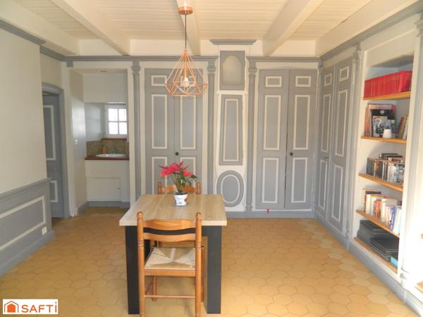 Tènement de 3 maisons,sur terrain de 6800m² env. Espace d'accueil ou projet famillial