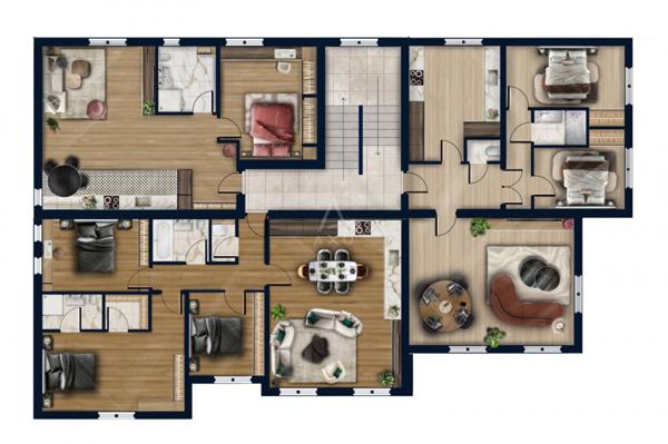 Résidence Privative Haut de Gamme-T4 de 95 m² Proche Gare de Clisson