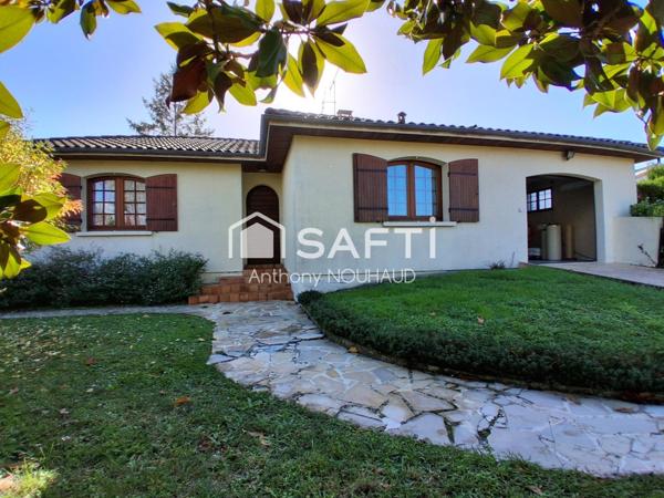 Maison plain-pied, 3 chambres, proximité commerces