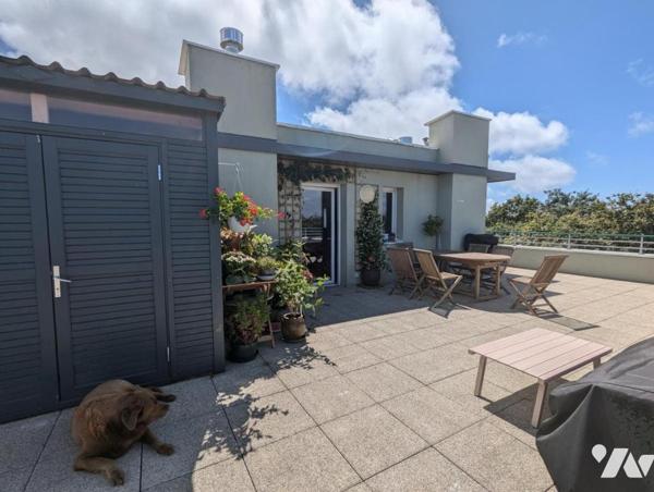 RARE PENTHOUSE avec sa terrasse de 97m² QUARTIER SAINT NAZAIRE OUEST