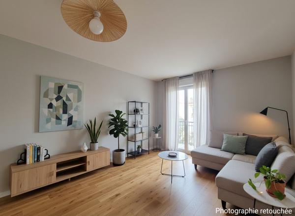 Île de Nantes Appartement 3 pièce(s) 61m² avec terrasse et box