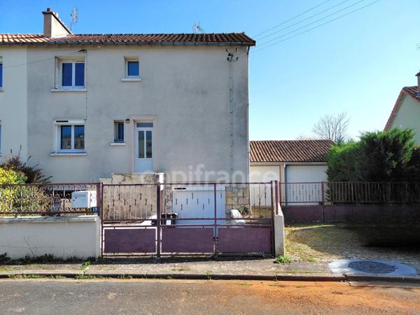 Maison rénovée à vendre 3 pièces 75m2 CHAUVIGNY (86)