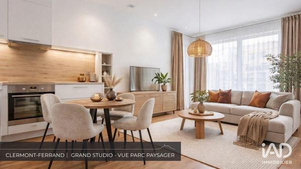 Studio à vendre 36 m² Clermont-Ferrand