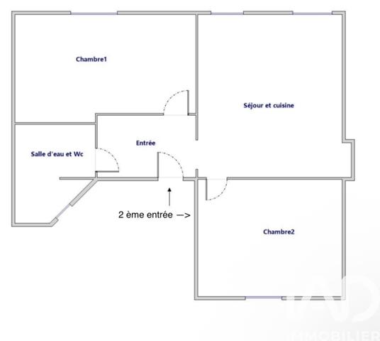 Appartement à vendre 3 pièces 50 m² Paris 10