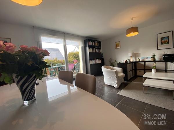 3%.COM Maison mitoyenne 4/5 pièces - terrasse-garage- Reitwiller (67370)