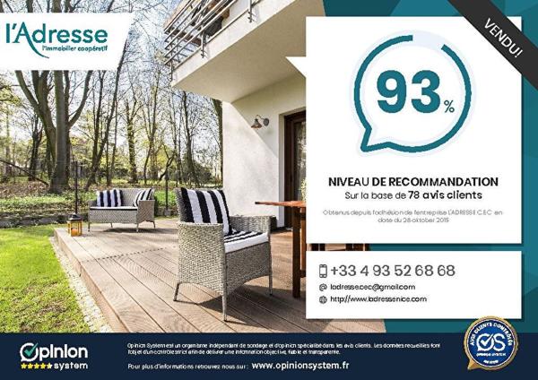 SAINT MAURICE : APPARTEMENT 3 PIECES LUMINEUX