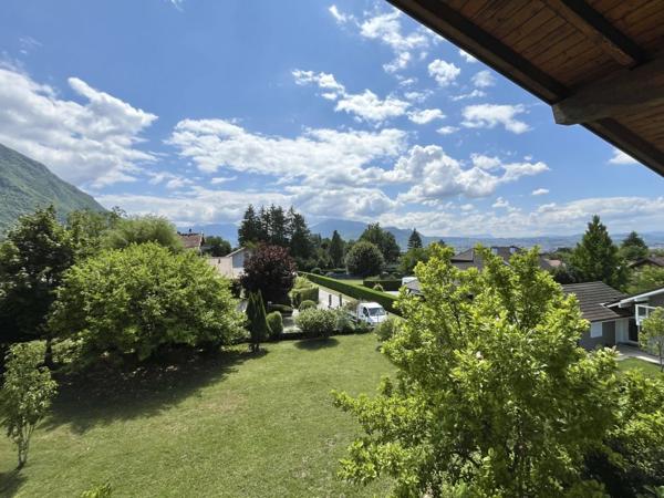 HAUTEUR ANNECY-LE-VIEUX - T5 de 115 m2 RÉNOVÉ - CAVE - 2 PARKI