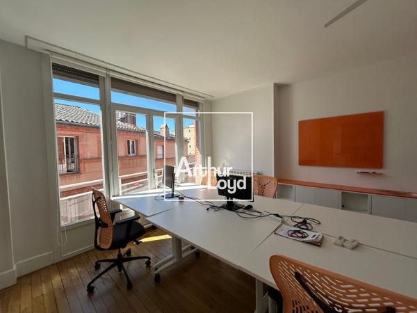 BUREAUX À LOUER - 130 m² - CENTRE-VILLE TOULOUSE - TERRASSE