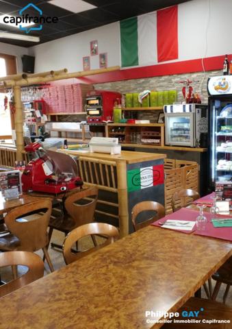 Bar-restauration Pizzas - Fonds de commerce + Murs à vendre MARCIGNY (71)