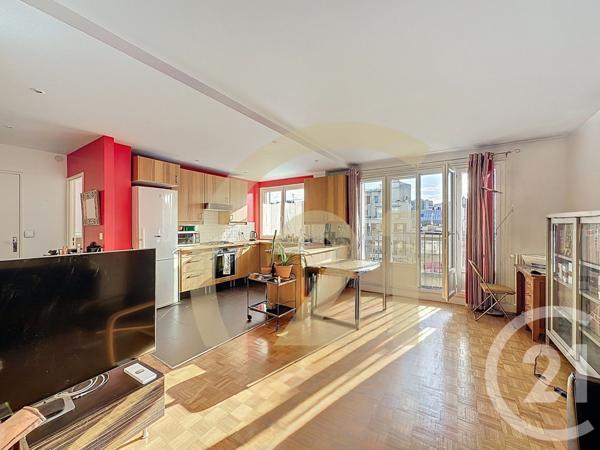 Appartement F2 à vendre  2 pièces - 46,81 m2 GENTILLY - 94