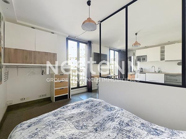 Exclusivité Nestenn - Kléber / Boissière - Studio / 2 pièces - Étage élevé - Balcon filant - Vue dégagée - Lumineux - Cave