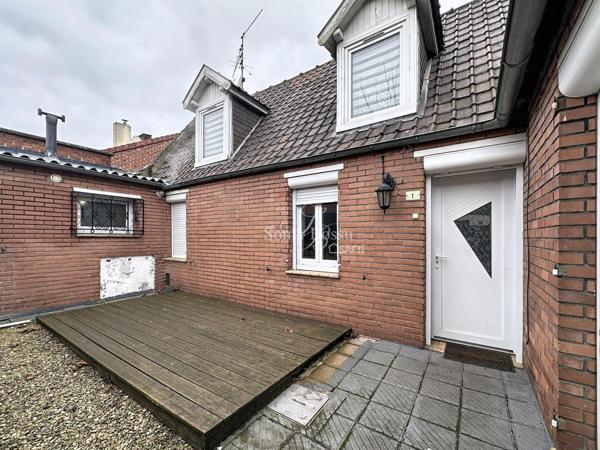 MAISON 2 CHAMBRES + BUREAU + GARAGE