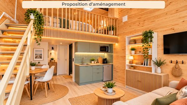 Immeuble 3 pièces 70 m2