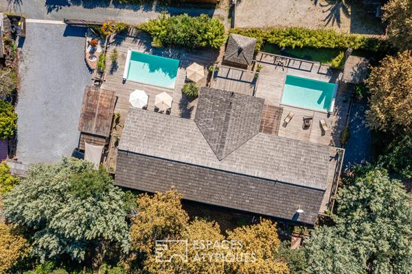 Propriété d’exception aux portes du Lac du Moutchic