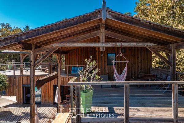 Propriété d’exception aux portes du Lac du Moutchic