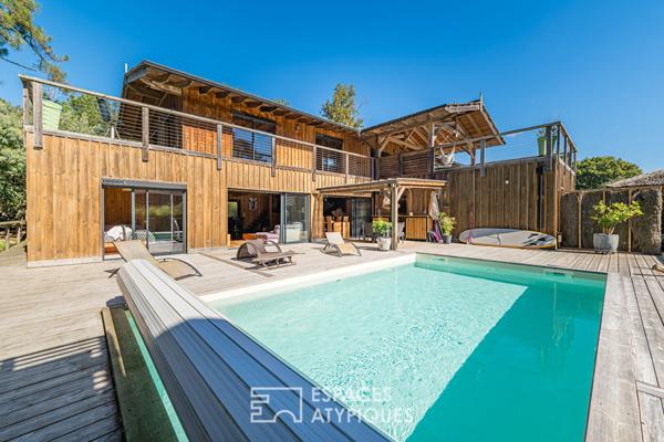 Propriété d’exception aux portes du Lac du Moutchic