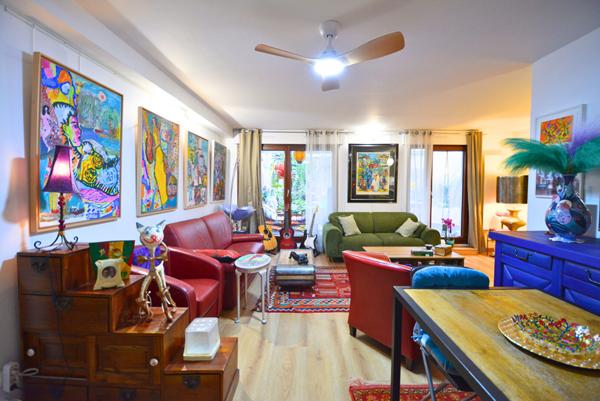 Appartement avec terrasse et jardin