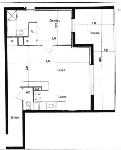 Appartement à vendre 2 pièces 50 m² Montpellier
