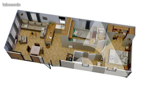 Maison 3 pièces 40 m2