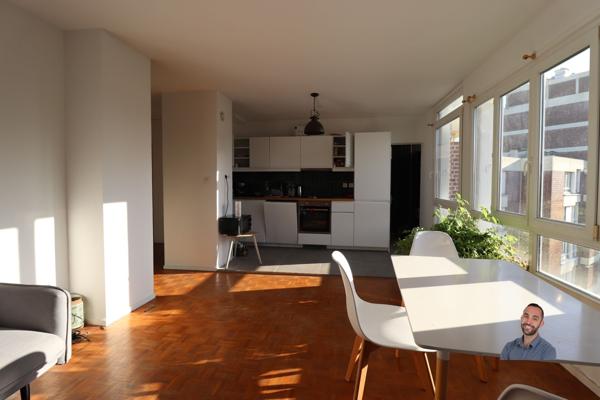 Appartement 3 chambres 74m² en face de la gare de Douai