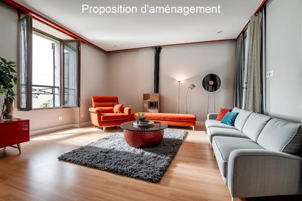 Maison avec jardin à rénover