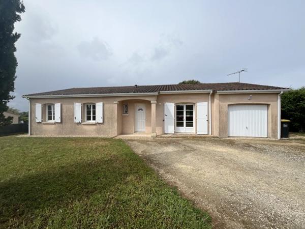 Maison à louer |  Mouthiers-sur-Boëme |  5 pièces | 112 m²