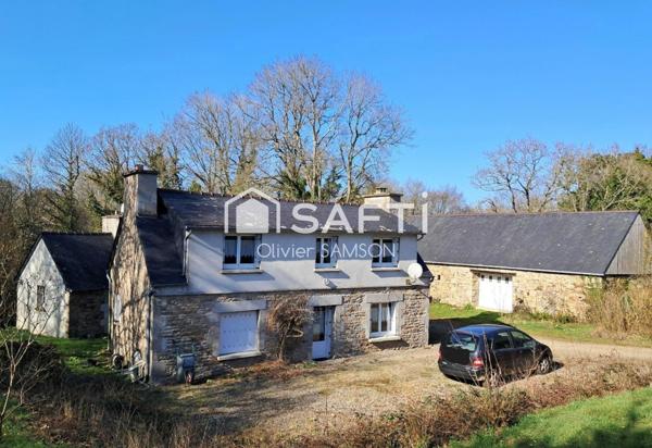 Propriété avec dépendances sur terrain d'1 hectare