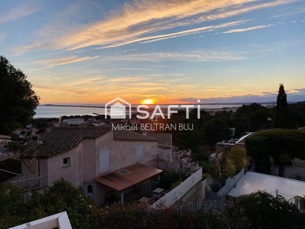 Sète - Maison d'architecte à la vue imprenable entre Mer et Lido de Thau