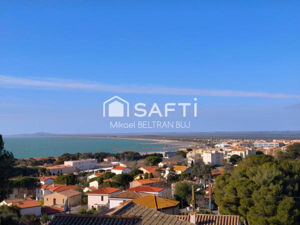 Sète - Maison d'architecte à la vue imprenable entre Mer et Lido de Thau
