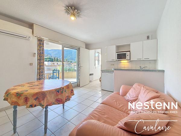 Appartement Cavalaire Sur Mer 2 pièce(s) en coeur de ville 3ème étage avec stationnement et cave