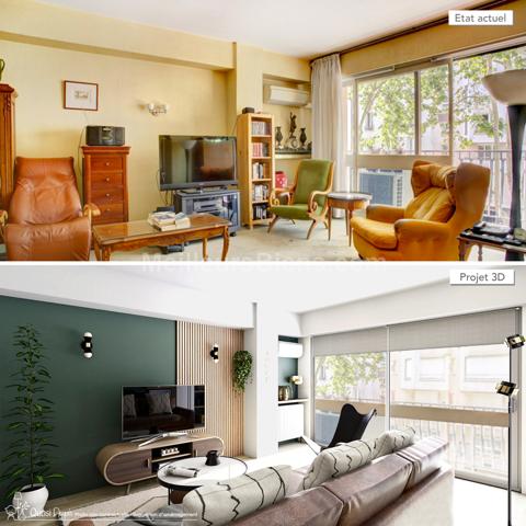  Appartement familial 4 chambres + balcons aux portes de Paris