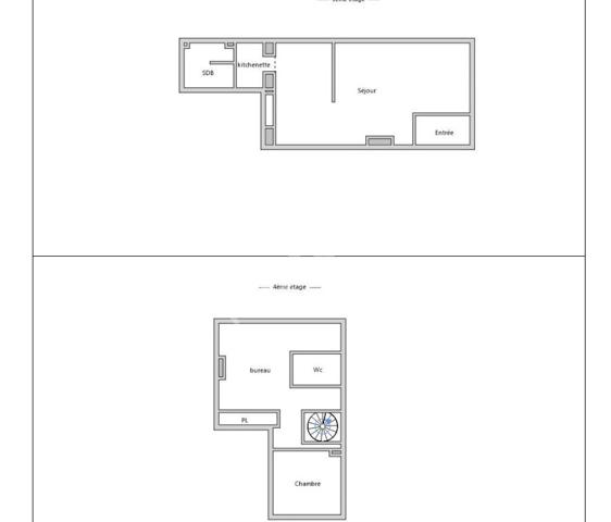 Appartement T3 - Canut - Dernier étage - Ascenseur - Vue dégagée - Jardin partagé