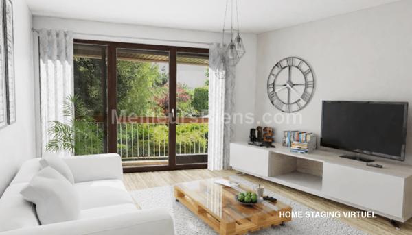 EXCLUSIVITE. 3P AVEC BALCON ET VUE MAGNIFIQUE SUR JARDINS