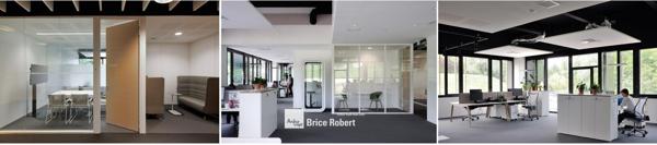 Bureaux à louer à Ecully avec salle de sport et jardin paysager