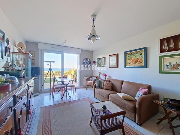 SAINT CAST LE GUILDO - APPARTEMENT T2 MEUBLE VUE MER