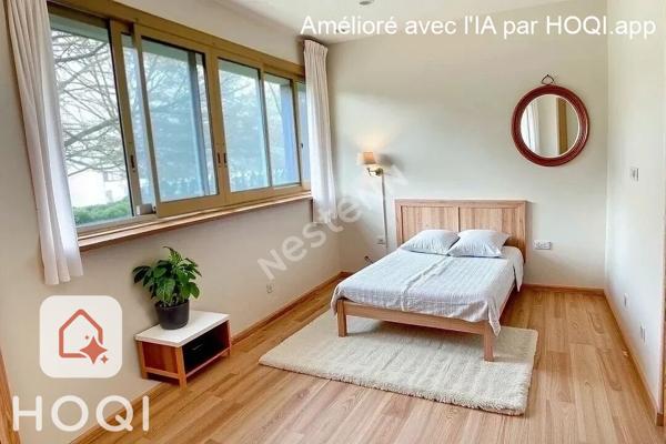 Nantes - Orvault- Pont du Cens : En VENTE Appartement T3, 69 m², 2 chambres + bureau, cuisine aménagée. Appartement fonctionnel. Cave et parking.