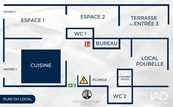 Restauration rapide à vendre 55 m² Saint-Lô